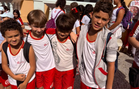 Alunos do 4º e 5º ano tiveram a oportunidade de conhecer o Palácio Anchieta